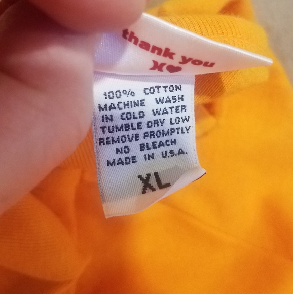 AWESOME HURLEY WOMAN'S TSHIRT XL. YELLOW/ORANGE. - Picture 9 of 9